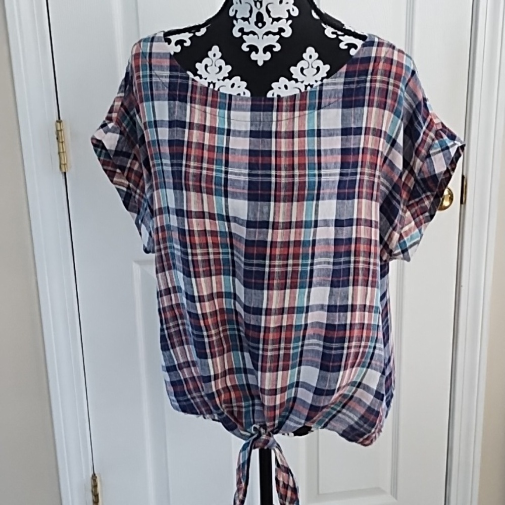 L.L. Bean Linen Top